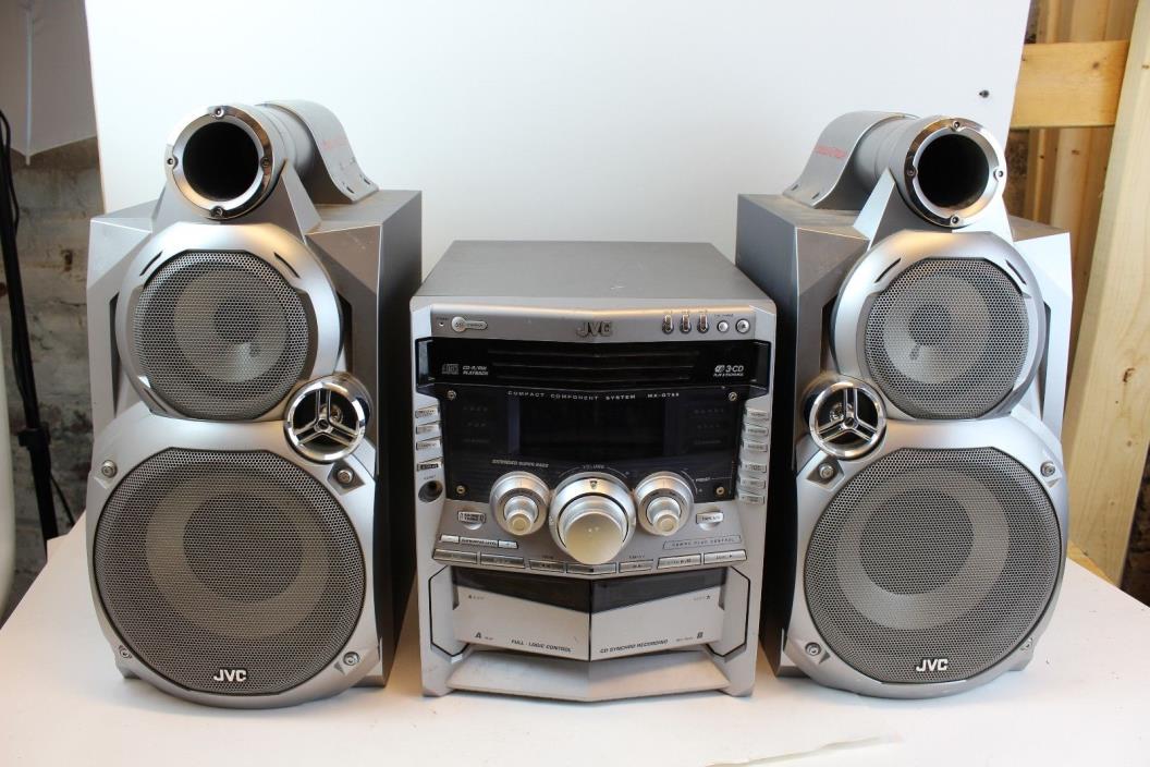 JVC MX-GT88 GigaTube System stereo boom box system speaker fully tested rare