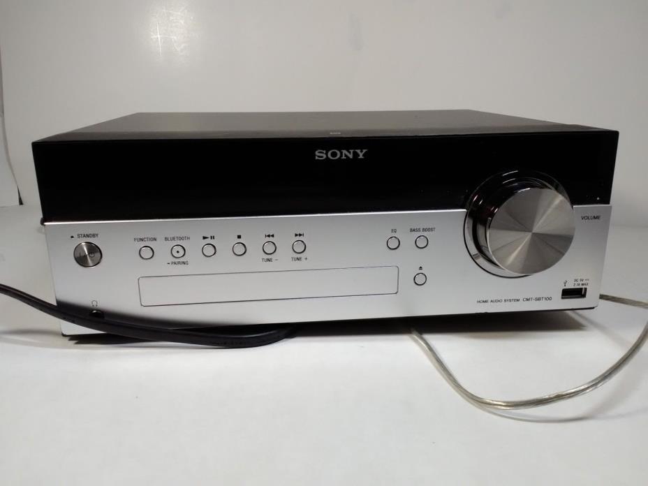 Sony HCD-SBT100 System Player Bluetooth receiver Only Black Great condition