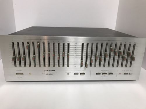 Pioneer SG-9800 Stereo Graphic Equalizer Tested Works Great!