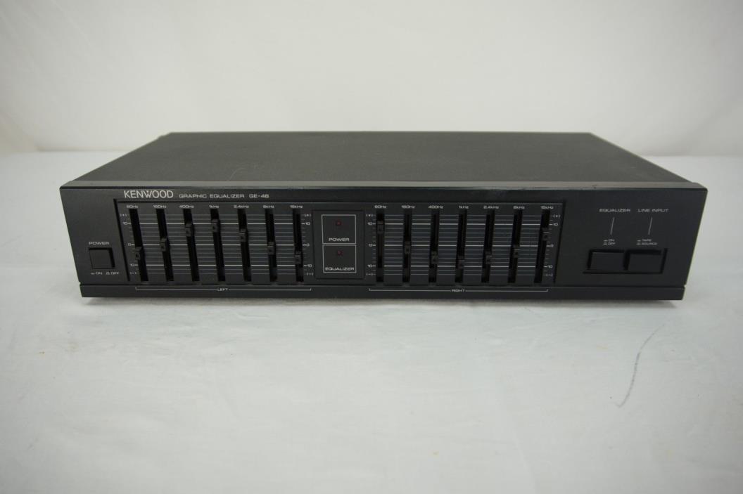 Vintage Kenwood 7 Band Graphic Equalizer GE-46