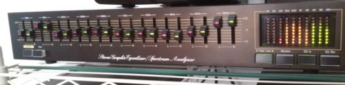 BSR-AQL300 Stereo 10 Band Equalizer/Spectrum Analyzer, A+ condition