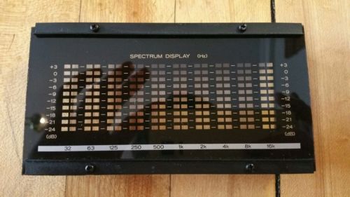 Spectrum Display Cover - Teac EQA-30BL Graphic Equalizer