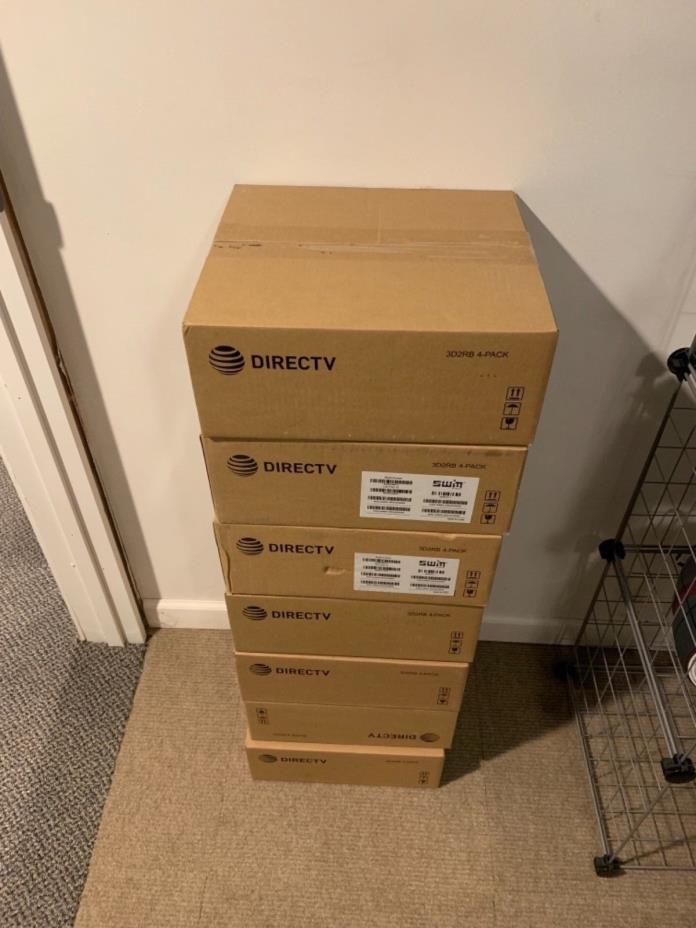 Lot of 16 DirecTV 4K LNB Reverse Band DSWM 3D2RBLNBR0 ver. 01, 02, 14