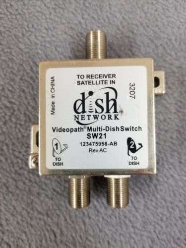 GENUINE DISH Network SW21 Videopath Multi-Dish Switch (USED)