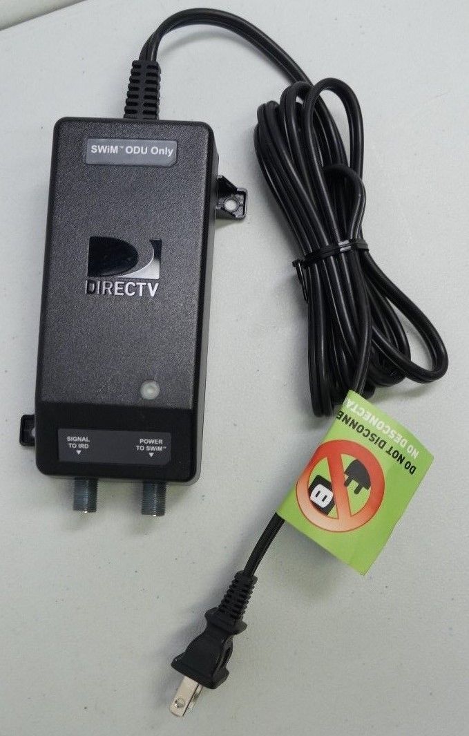 Direct TV OEM Power Inserter SWiM ODU Model P121R2-16 SWIM W/ Cord