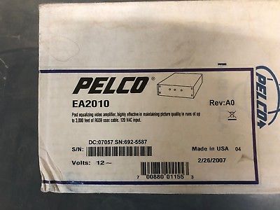 PELCO Post Equalizing Video Amplifier