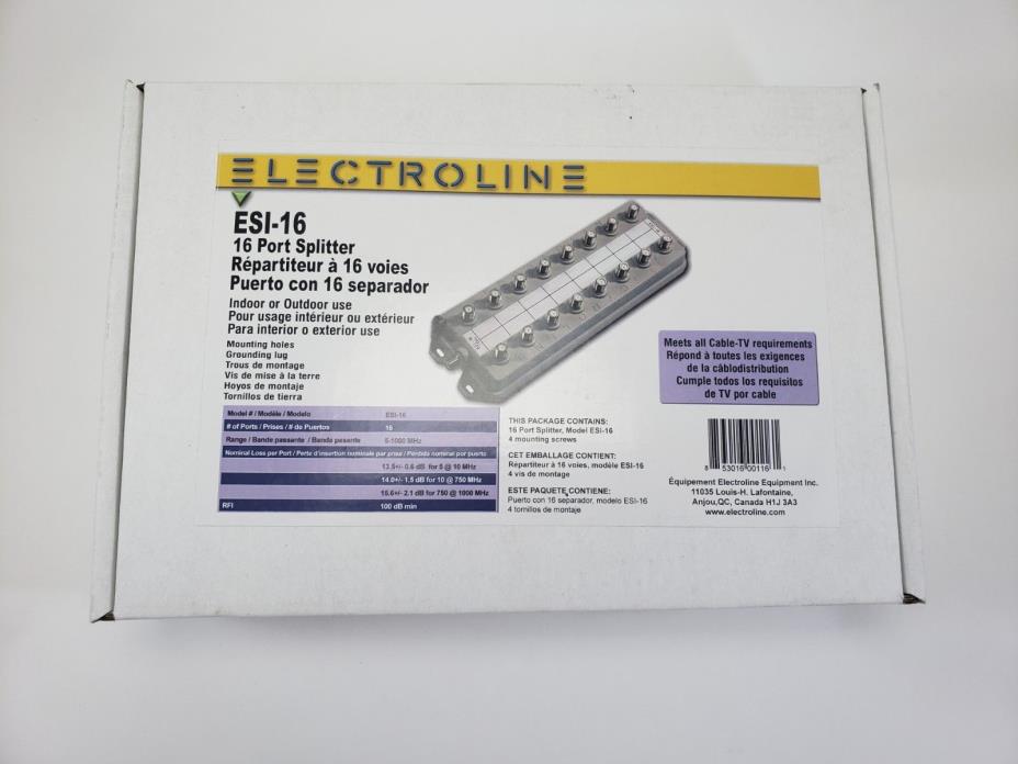 Electroline 16 Port Splitter ESI-16