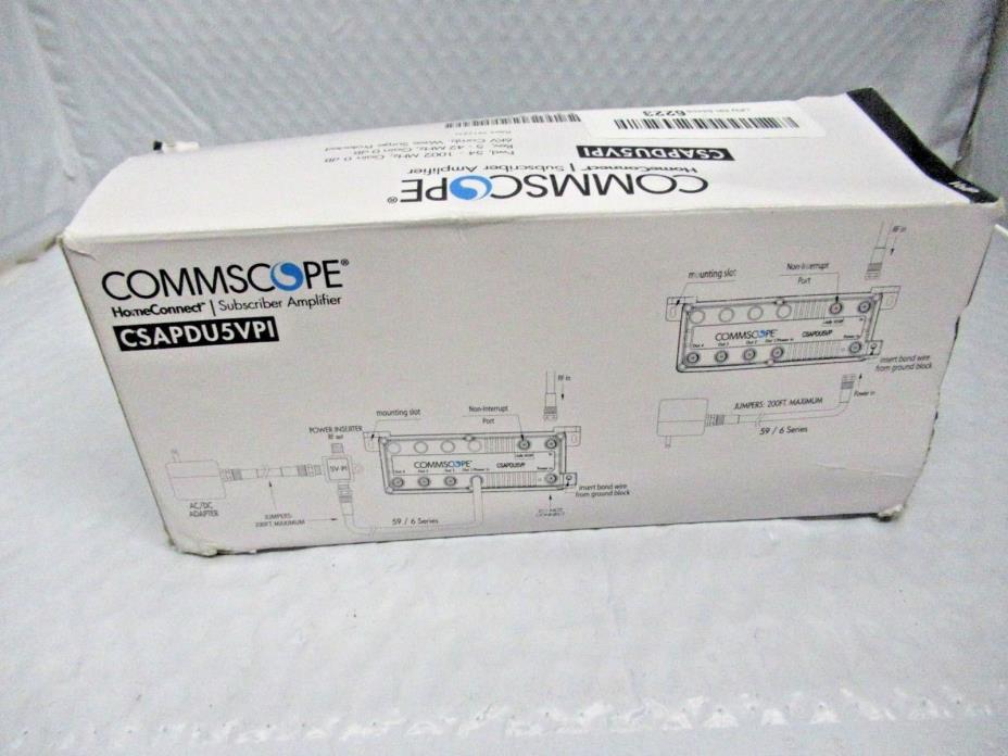 Commscope HomeConnect Subscriber Amplifier CSAPDU5VPI