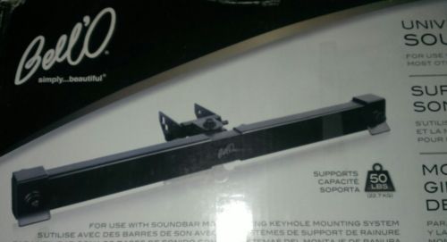BELL'O universal swivel Mount Speaker Soundbar nip suppurts 50 lbs triple play