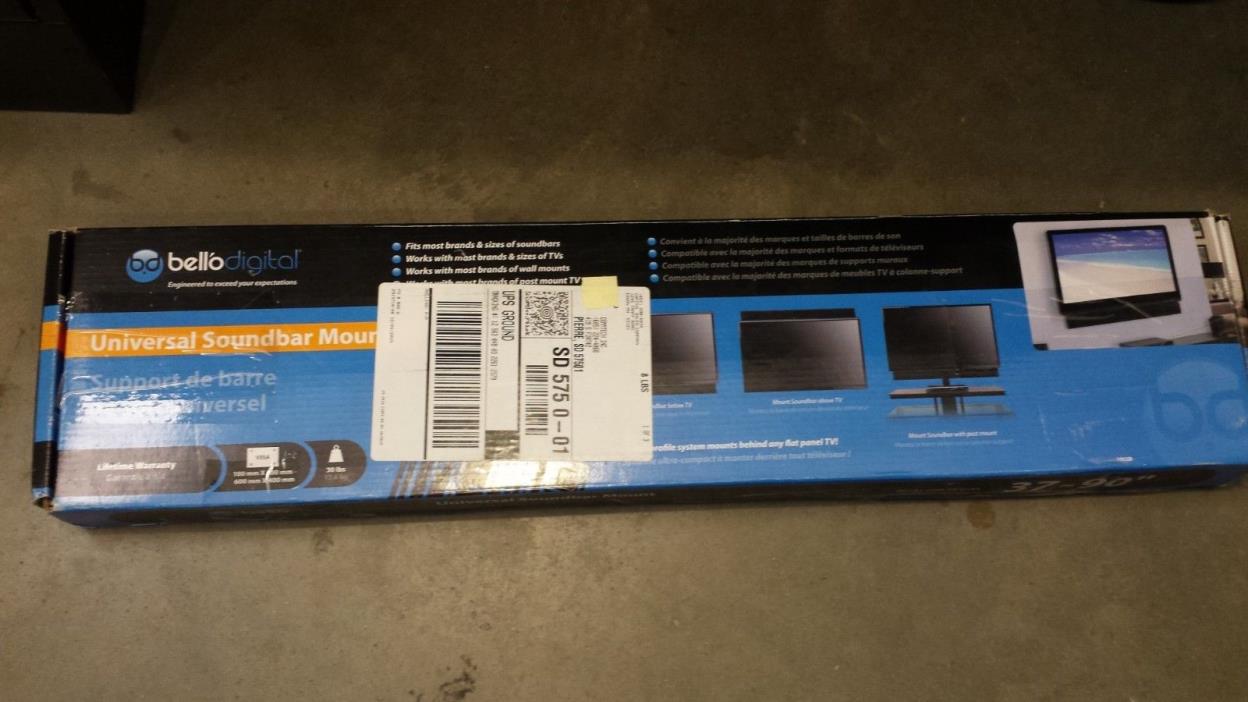 bell'o digital universal soundbar mount