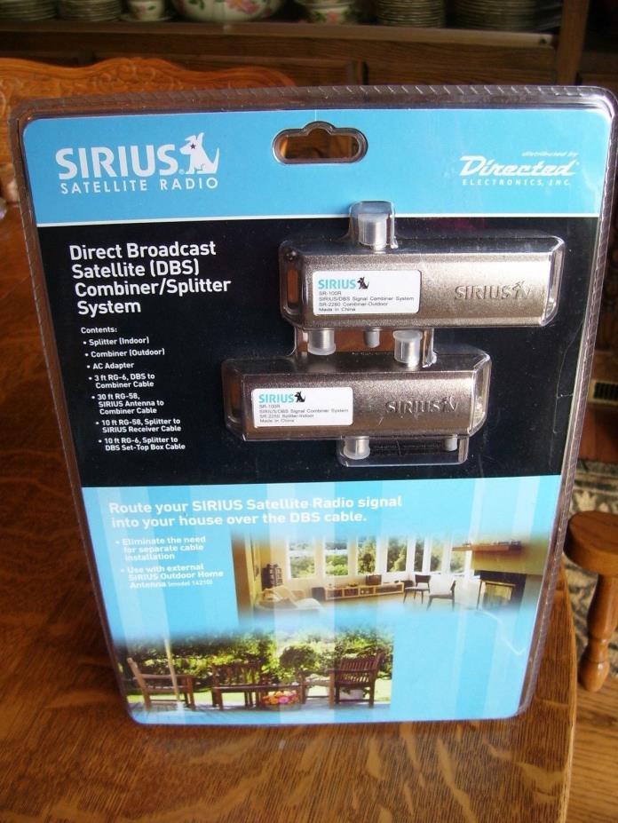 NEW SIRIUS SATELLITE DIRECT BROADCAST (DBS) RADIO 14220 COMBINER SPLITTER SYSTEM