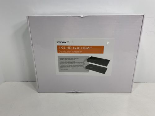 Kanex Pro HDSP164K 4K HDMI 16-Port Distribution Amplifier, Brand NEW!