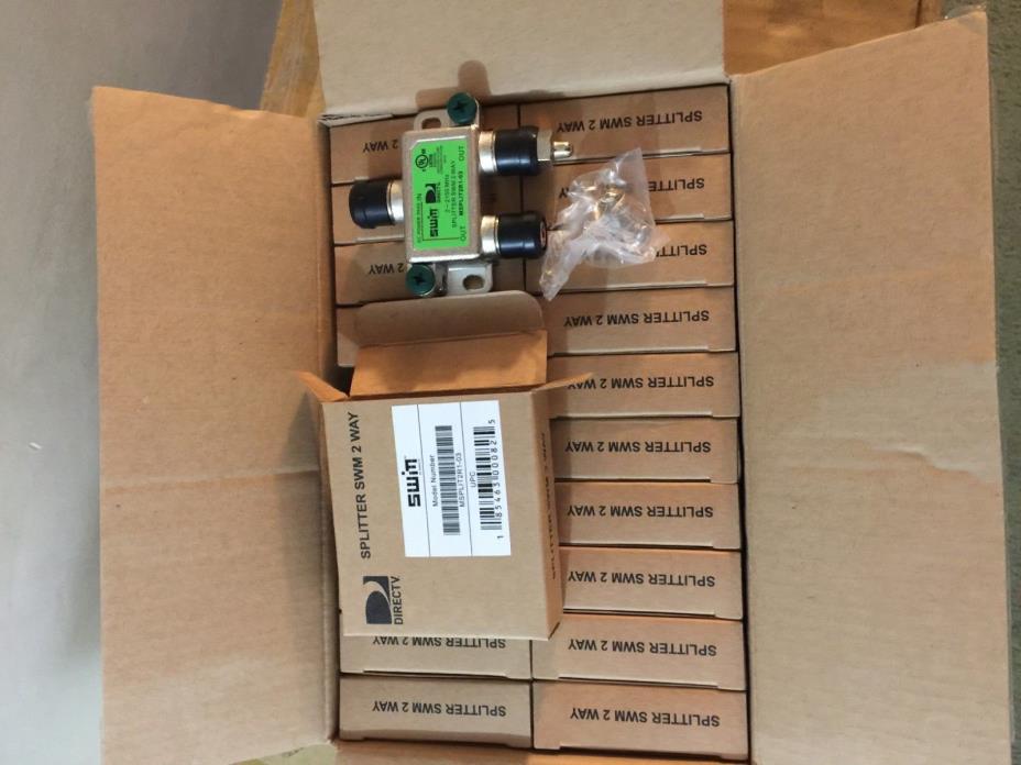 Two Way Splitters 2 way splitter Directv Box of 20