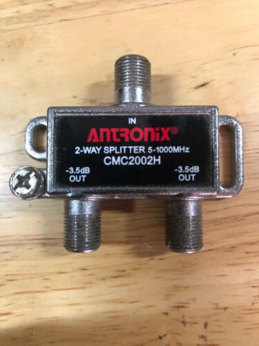 Antronix 2-way RG6 Coax Splitter Signal High Performance CMC2002H Cable TV HD