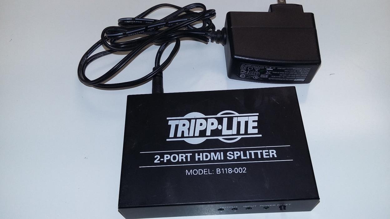 Tripp-Lite 2-port HDMI Splitter B118-002