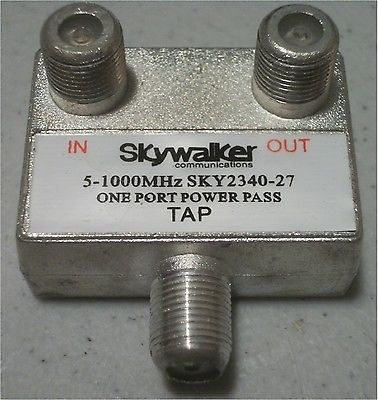 (5) NEW 27dB DIRECTIONAL COUPLER TAP SPLITTER CATV ANALOG DIGITAL 5-1000MHz