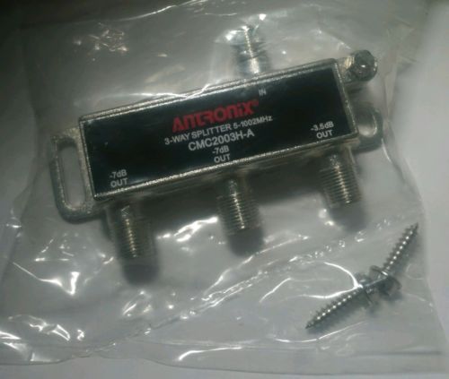 Antronix 3-way High Performance Coaxial Splitter Signal CMC2003H-A Cable TV HD