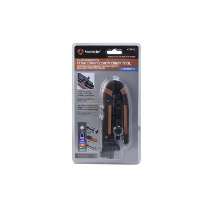 Southwire Coax Compression Data Crimp Tool