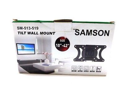 Samson Tilt and Swivel Wall Mount For TVs & Computer Screens 10-42in