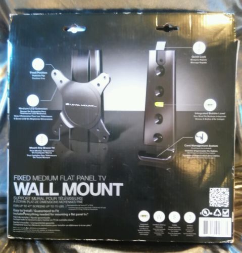 Low Profile Fixed TV VESA Mount Wall Mount Bracket for up to a 47 inch Universal