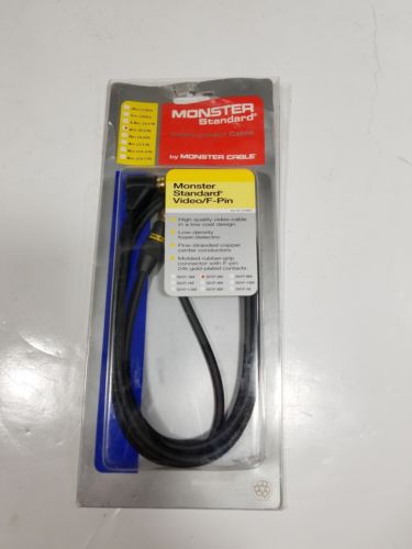 Monster Cable Low Density SV1F/2M F-Pin Video Interconnect Cable 6.5' 6.5ft 2m