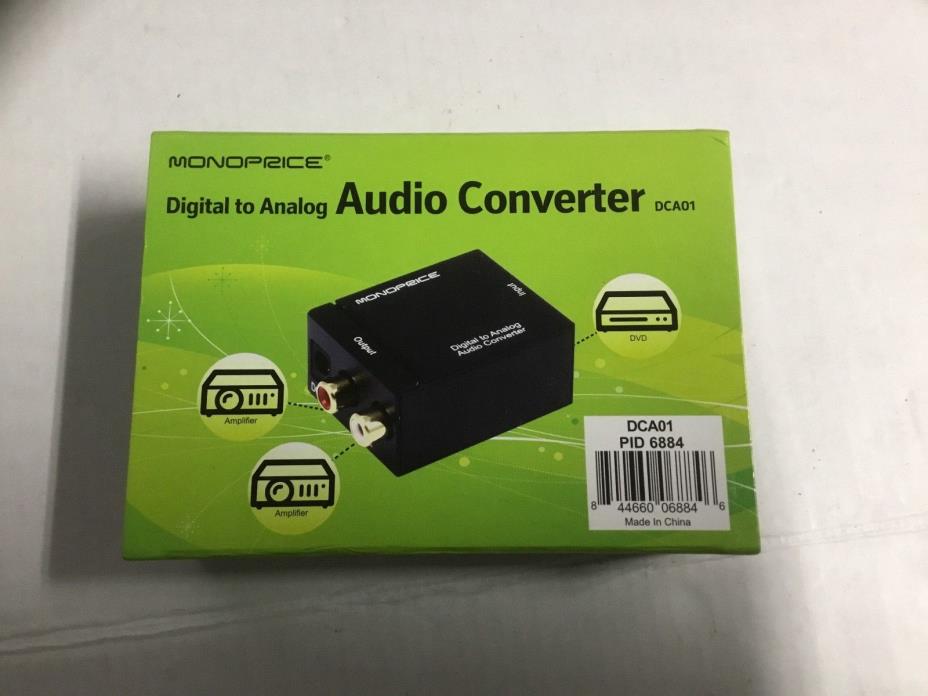 ??  Monoprice Digital to Analog Audio Converter - DCA01 ??