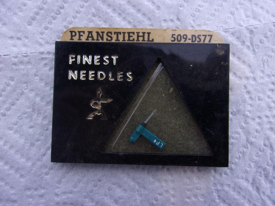 NOS Pfanstiehl 509-DS77 Diamond Needle Stylus for GE C50, 500, 650, plus
