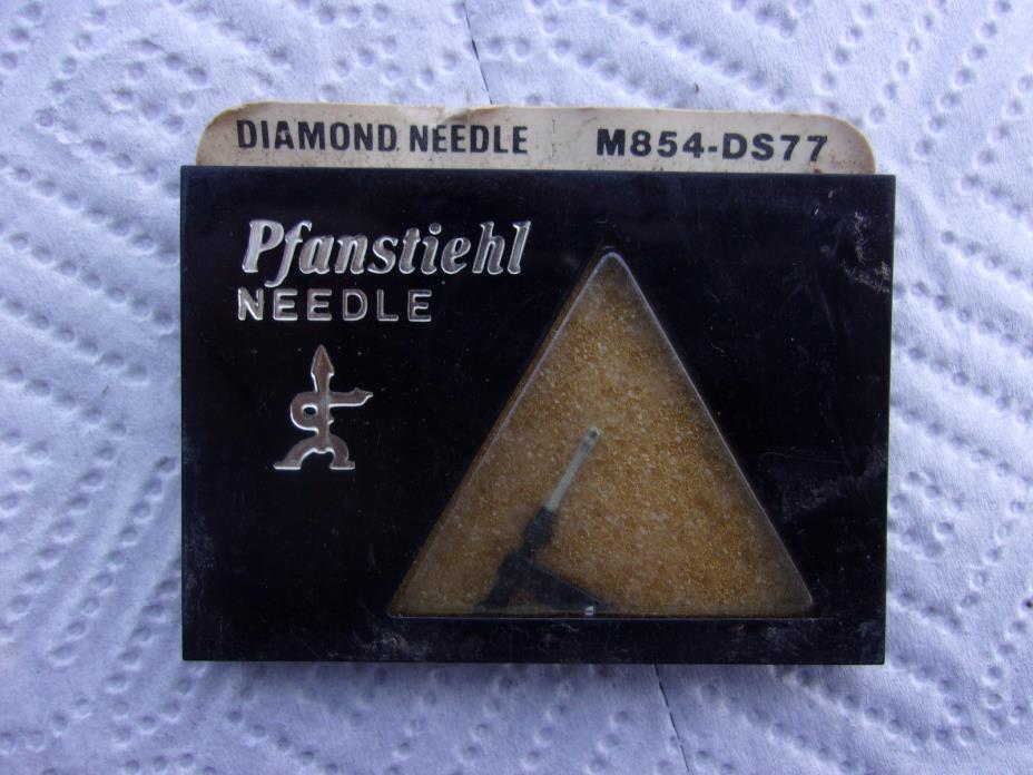 NOS Pfanstiehl M854-DS77 Diamond Needle Stylus for Tetrad 6-23S, 2-43D,3-43S ++