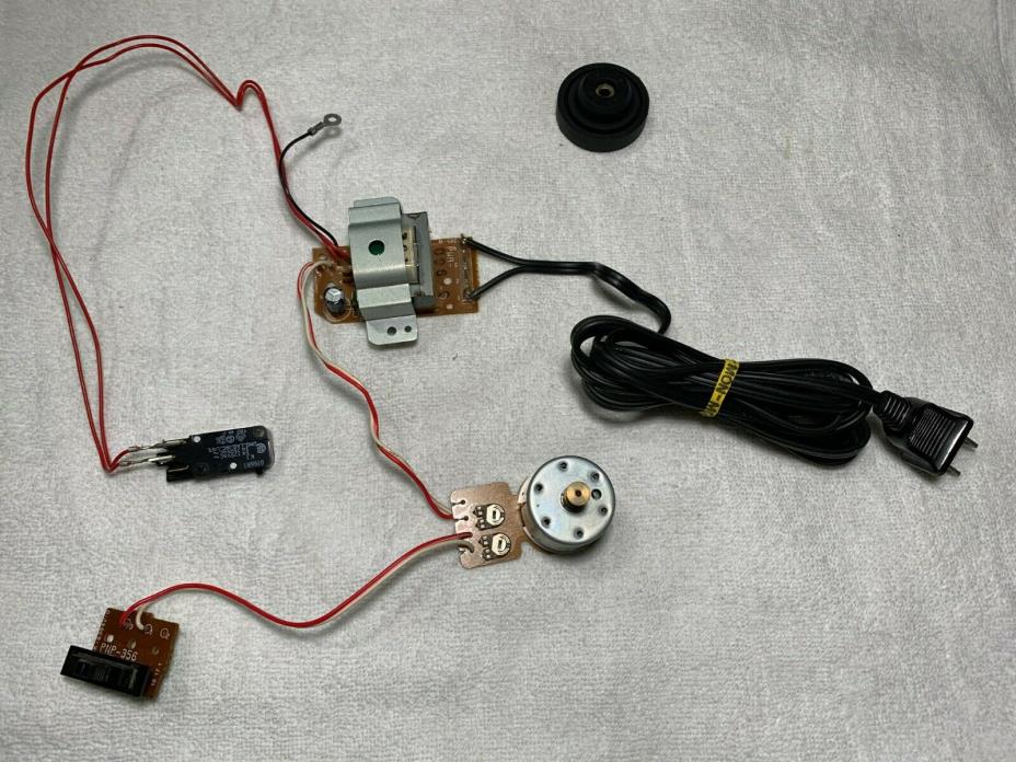 Pioneer PL-570, 1980's Model Turntable Motor, Transformer, Speed Control, Switch