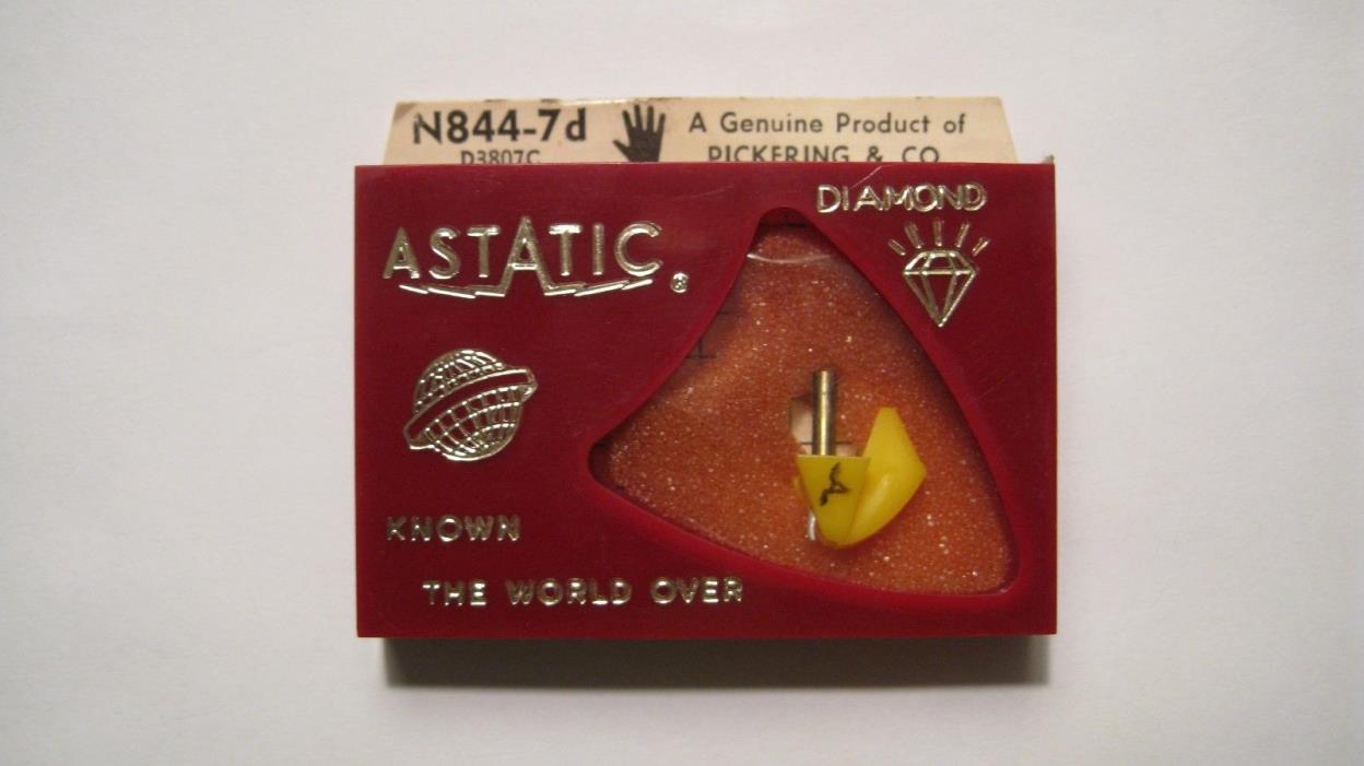 vintage nos pickering d3807c astaticn 844-7d stylus