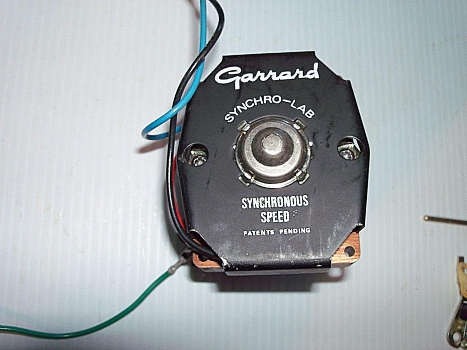 GARRARD SL 95B Turntable parts: 60510 Synchronous Motor, 73599/73712 & 60365