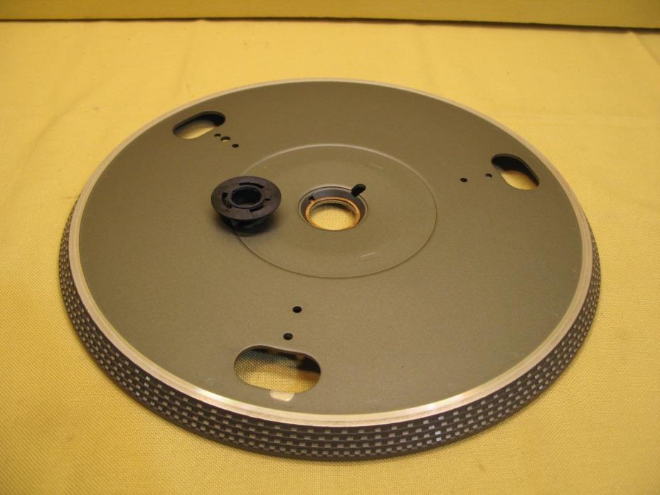Dual 505 Stroboscopic platter w lock hub  fits 505, 505-1, 505-2, 505-3, 505-4