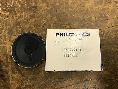 Philco Ford  346-0001-1 40 ohm 2.25 inch Round Speaker