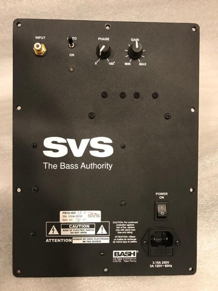SVS PB10-ISD REPLACEMENT PLATE AMPLIFIER - REFURBISHED - 100% WORKING