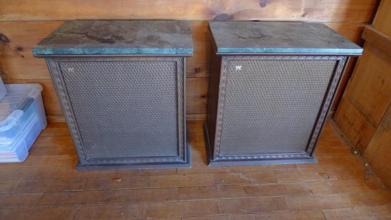Pair  Wharfedale Rosedale Loudspeakers: Work great w/ Granite tops
