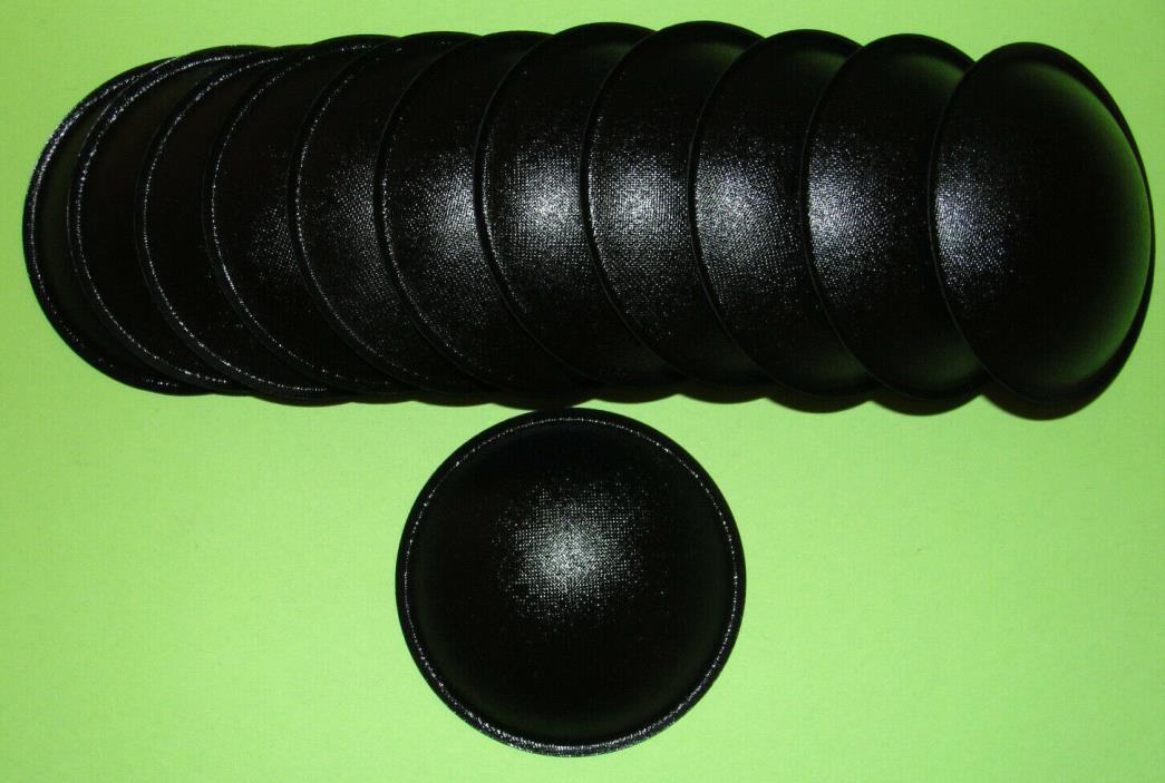 12 Coated Paper Speaker Replacement Dust Caps 65 mm ( 2.56 Inches) Free Shipping