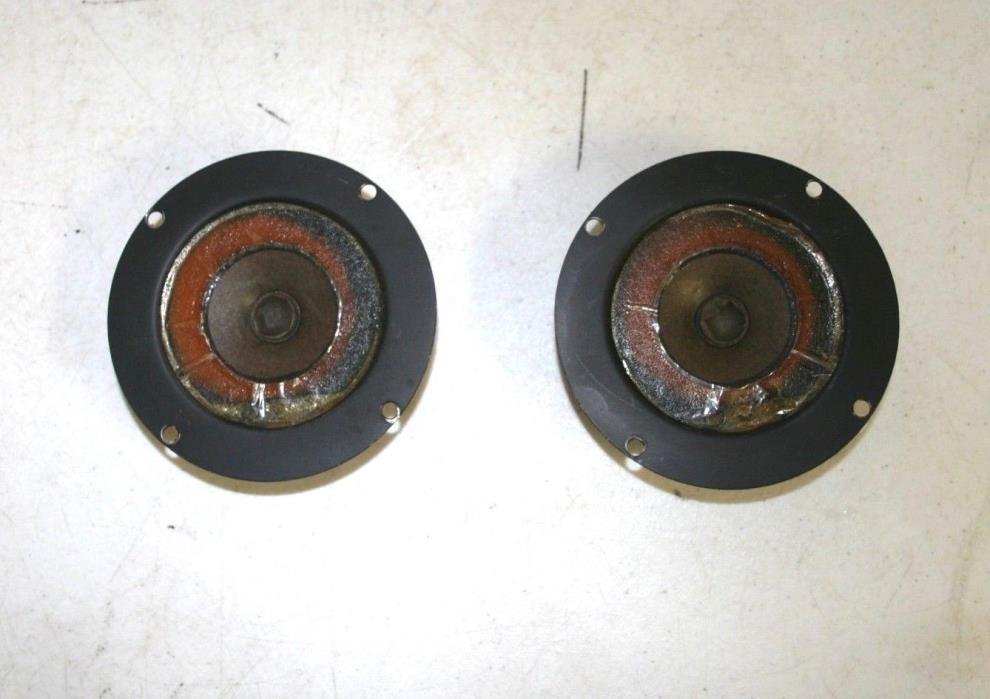Vintage Pair of BIC Venturi Formula 2 Tweeters; TESTED