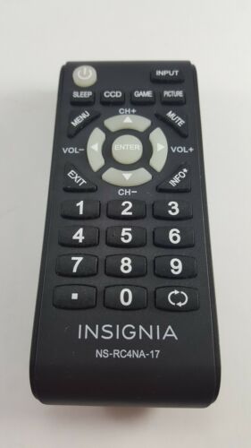 INSIGNIA NS-RC4NA-17 TV REMOTE