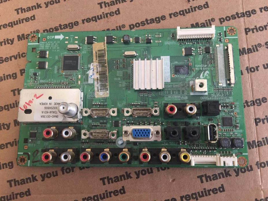 Samsung LN40B530P7FXZA Main Board BN94-02746E BN97-03324E BN41-01181A