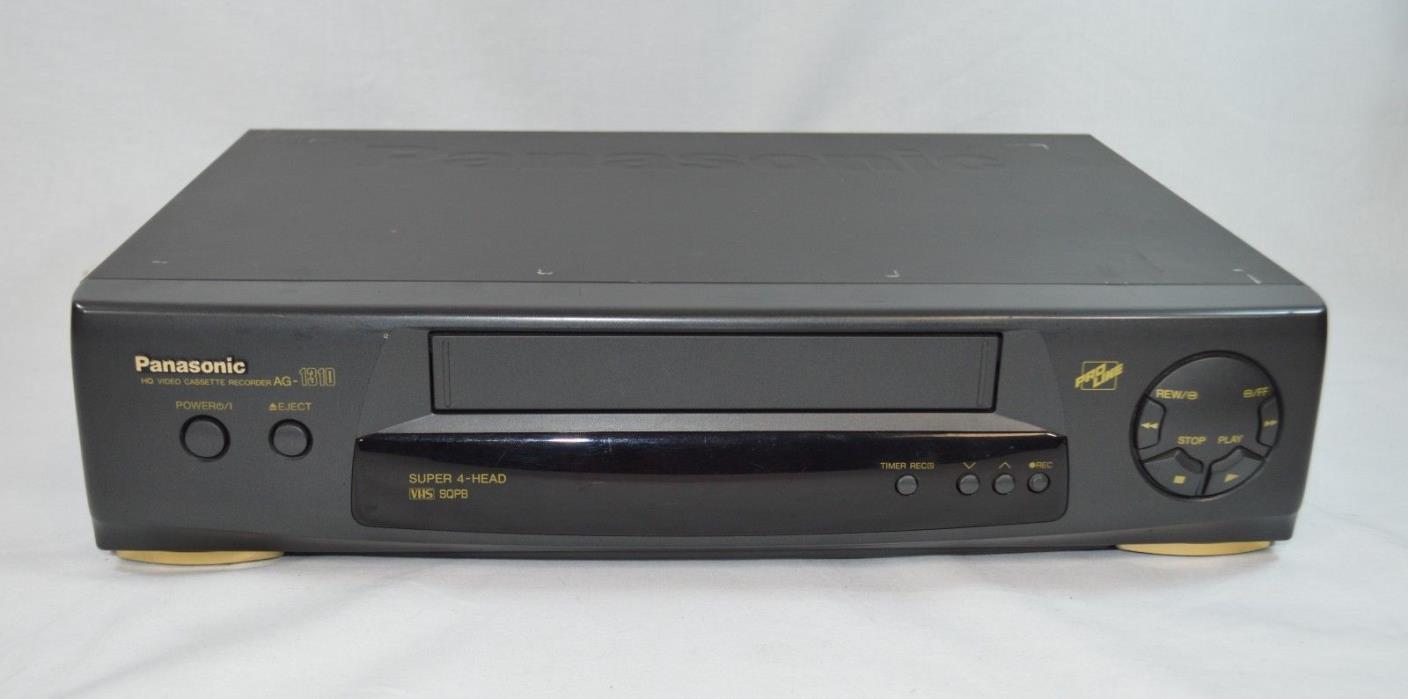 Panasonic VHS VCR Super 4 Head AG-1310P Japan Pro Line Commercial Use TESTED