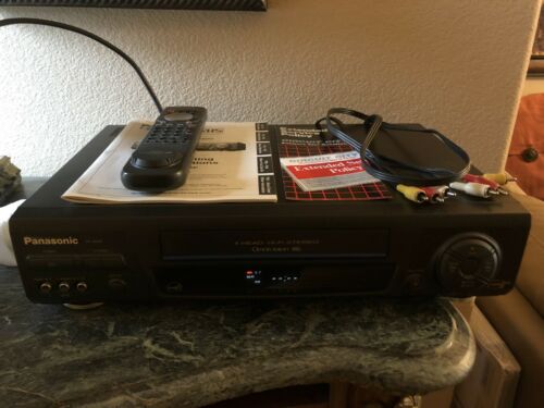 Panasonic PV-9450 VHS VCR Video Player - Great Working Condition