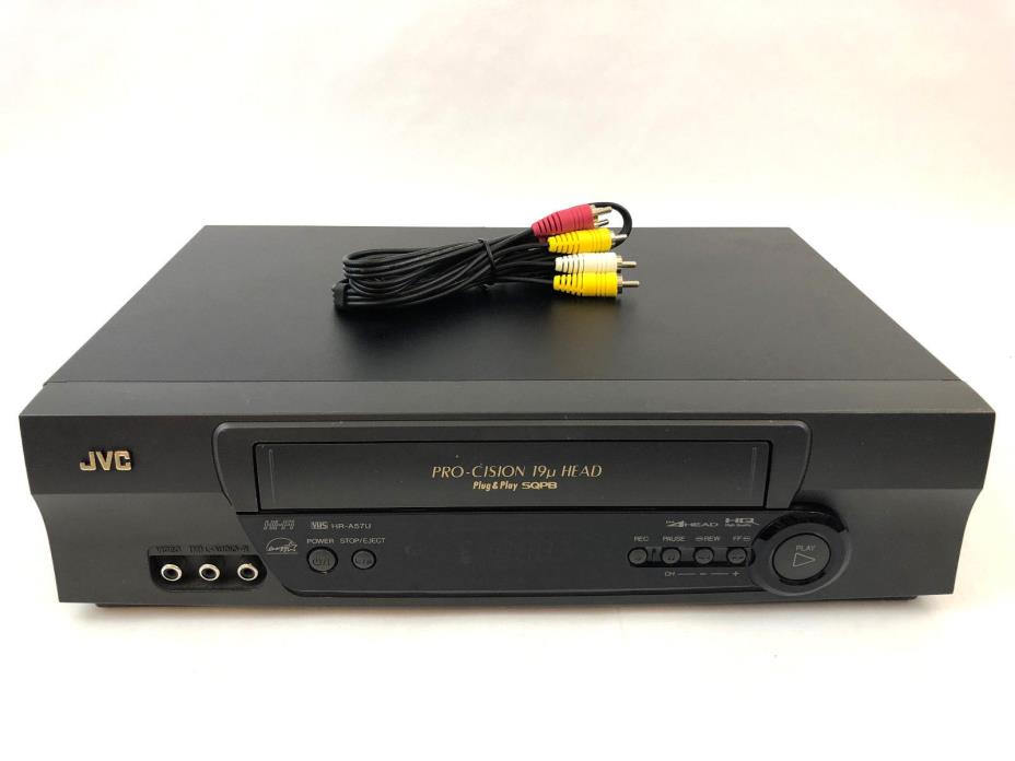 JVC HR-A57U VHS VCR Hi Fi Stereo Recorder Home Theater HQ Stereo w/ Hookups
