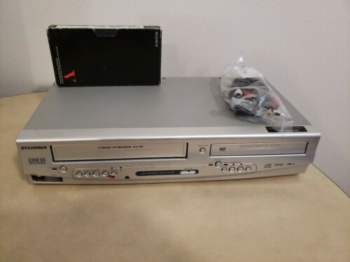 Sylvania DV220SL8 DVD VCR Combo Player VHS Recorder - Tested & Working Great