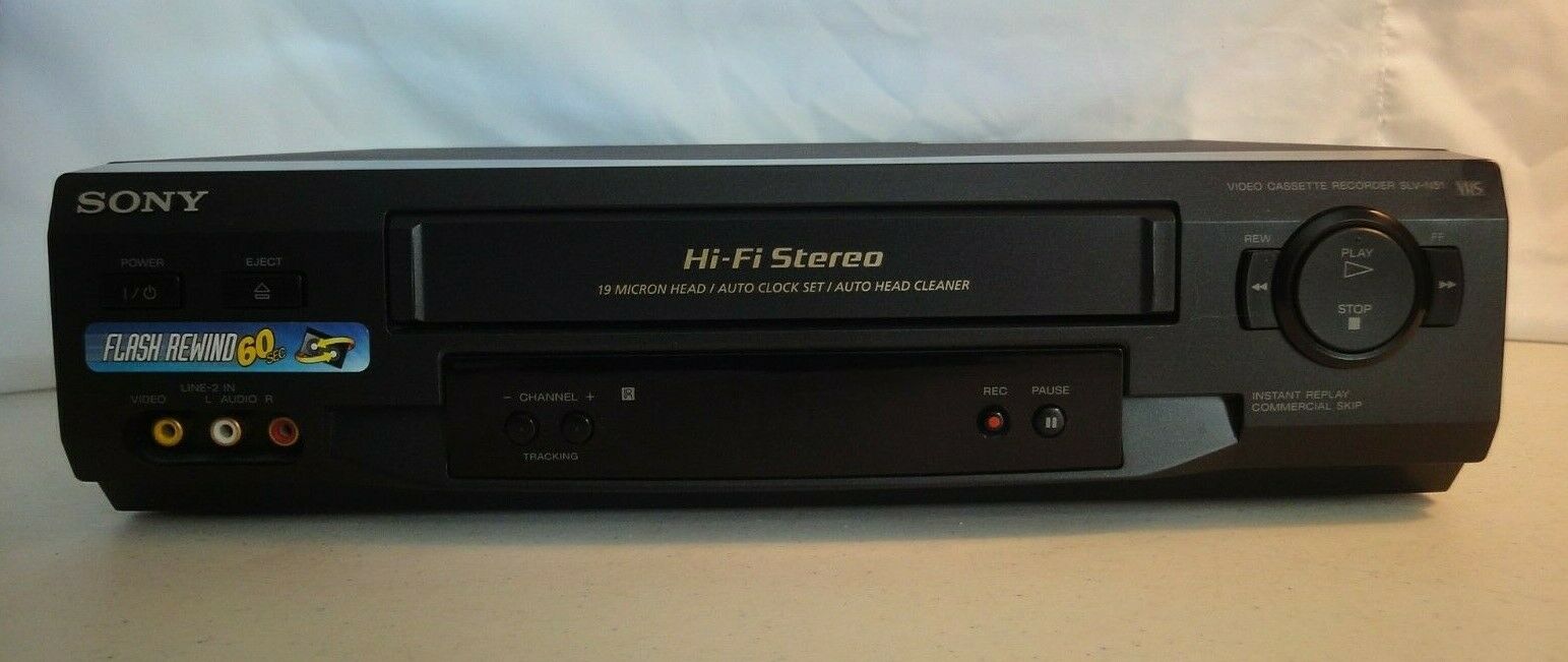 SONY SLV-N51 Hi-Fi VCR VHS Player Video Cassette Recorder 4-Head