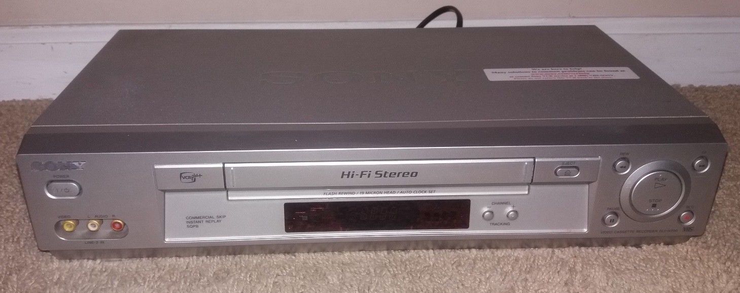 Sony SLV-N700 VCR Player Recorder Video Tape Cassette Stereo  *BROKEN*