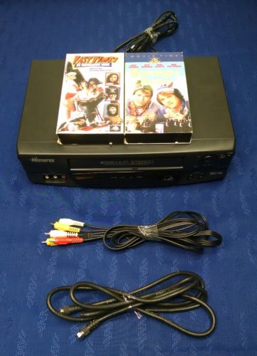 4 Head Hi-Fi Stereo VCR Memorex VHS Videotape Player Recorder