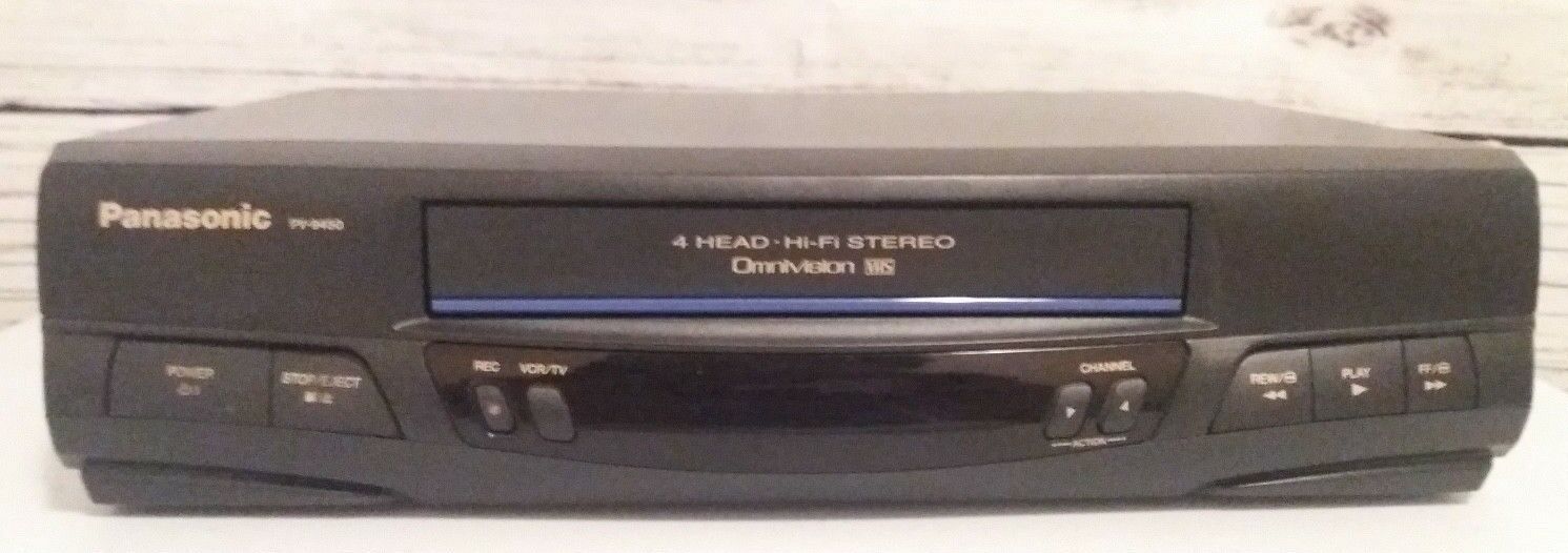 Panasonic PV-9450 HiFi 4Head Stereo VCR Video Cassette Recorder VHS Player WORKS