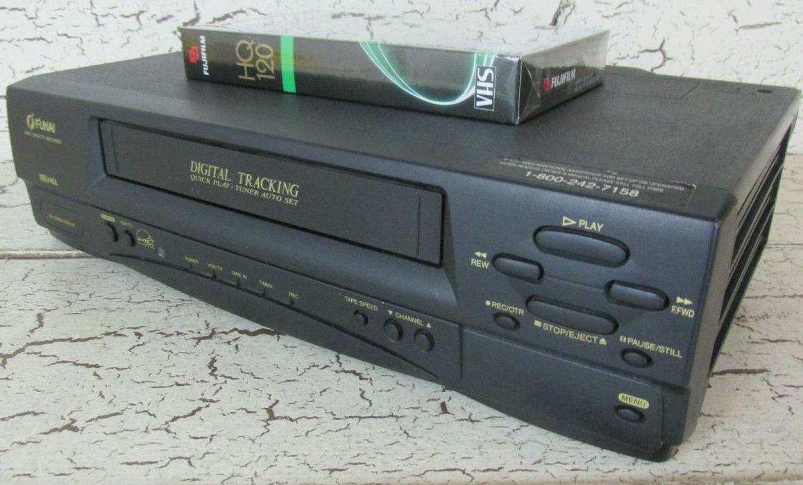 Funai VCR VHS Video Cassette Player Recorder F220LC