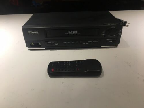 Emerson EWV401 VCR With Remote Control