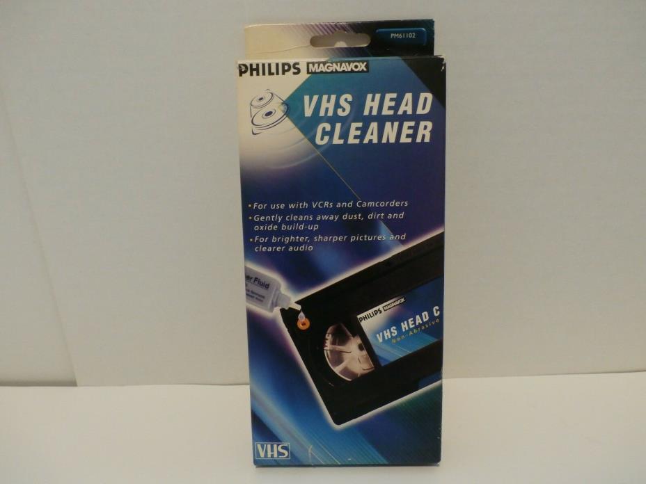Phillips Magnavox VHS Head Cleaner (NEW)